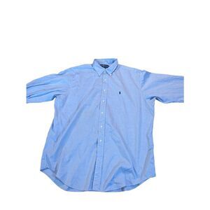 Ralph Lauren button down shirt. 100% cotton. Size 17.5 Large